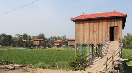 Häuser Kambodschia